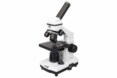 Microscopio rainbow gris para principiantes con kit de experimentos
